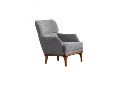 Komfortabel groe Stull aus luxuriéisem Textil fir d'Wunnzëmmer Nei