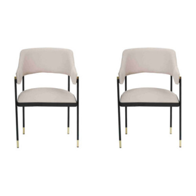 Stull Iesszëmmersstull 2x Still Wäiss Kichenstull Leensstull Luxus Modern