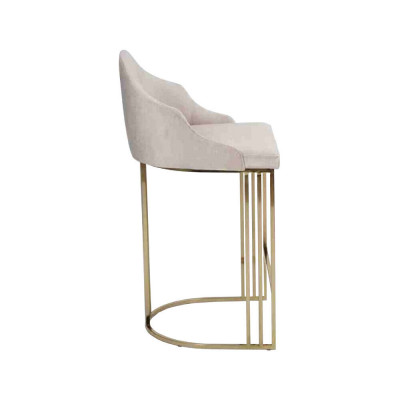 Luxus Iessdësch 2x Still Beige Lehnstull Miwwel Ariichtung Sëtzpolster Still