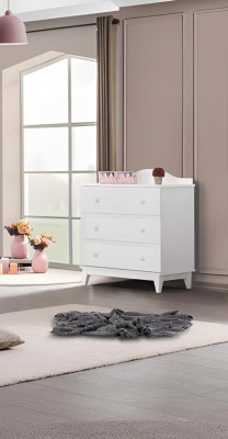 Kannerzëmmer Set Luxus Schaf Modern Kommode nei Schlofkummer Miwwelen nei