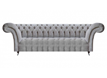 Viersëtzer Sofa Couch Designer Modern Wunnzëmmer Polstermööbel Chesterfield