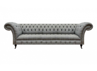 Wunnzëmmer Luxus Gro Véierplaziges Sofa Chesterfield Neit Gepolsterten Miwwelen
