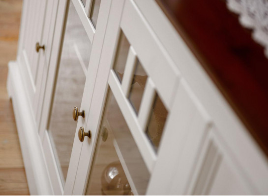 Kommoden Héich Schaf Säit Niddreg Board Kommoden Design Edel Luxus Schranken Holz Nei