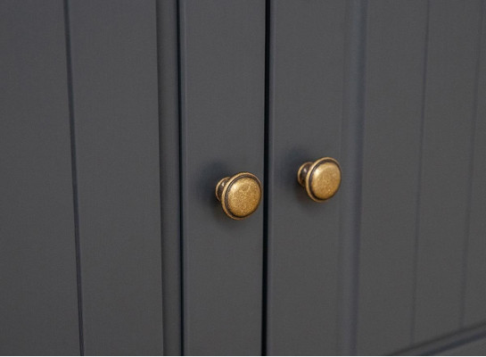 Design Kommode Schaf Holz Héichglanz xxl Grouss Luxus Schief Regal Neist Kommode