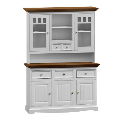 Wunnzëmmer Regal Luxus Holz Design Kommode Anrichte Side Low Board Schaf Nei