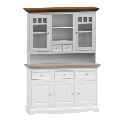 Wunnzëmmer Regal Luxus Holz Design Kommode Anrichte Side Low Board Schaf Nei