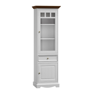 Schaf Kommode Vitrin Kolonialstil Miwwelen Sideboard Anrichte Vitrin Holz Nei