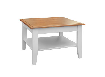 Eedlen Landhaus Klassischen Couchtisch Säitentisch Sofa Wunnzëmmer Dësch Holz