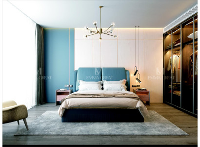 Bett 3tl. Schlofkummer Set Design Luxus Schlofkummer Hotel Miwwelen 2x