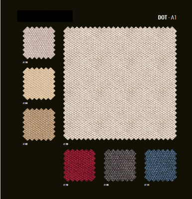 Design-Schlofzëmmer 5-Stéck Set Bett, Nuetsdëscher, Kommode, Kleederschaf