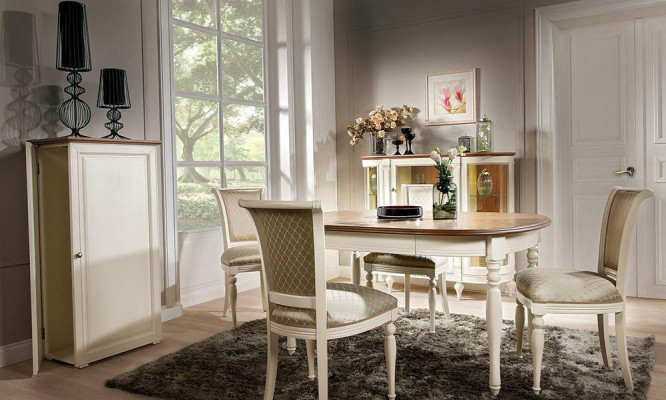 Set Iessdësch 4x Stullen Lehn Stull Garnitur Dëscher Iesszëmmer Grupp 5 Stéck