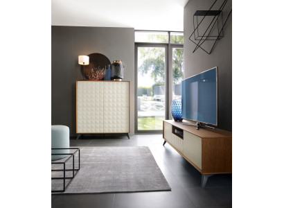 Set Modern Wunnwand Kommode RTV Wunnzëmmer Stil Wunnwänn