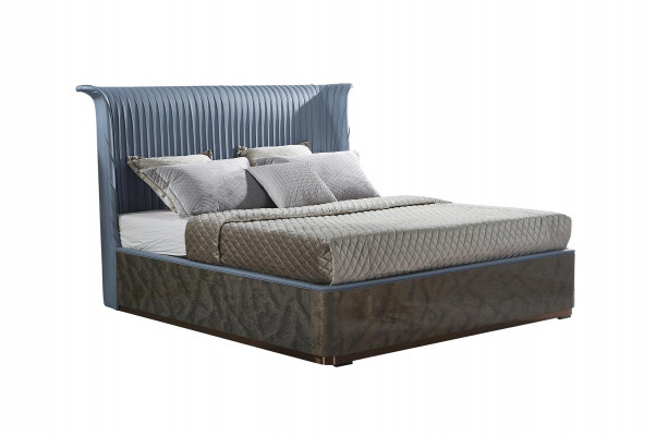 Klassesch Designer Better Schlofzëmmer Bett duebelt Hotelmiwwel Stoff Textil Neit