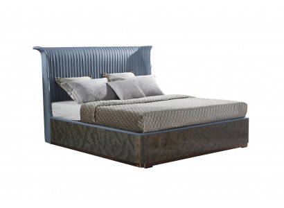 Klassesch Designer Better Schlofzëmmer Bett duebelt Hotelmiwwel Stoff Textil Neit