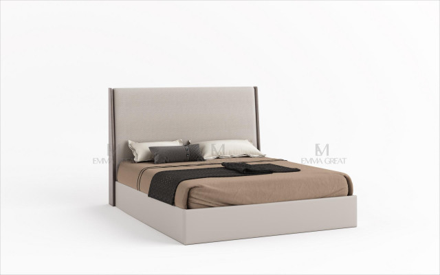 Design Bett Schlofkummer Better Textil Hotel Luxus Polster Sëtz Stoff Miwwelen