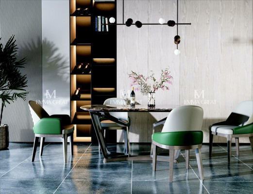 Design Iessdësch Marmorstee Dësch Modern Iessdëscher Miwwelen 180x90 Dëscher Luxus