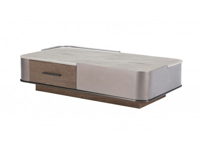 Wunnzëmmer Dësch Grau Dëscher Modern Holz Design Miwwelen Luxus Couchtisch 160x86