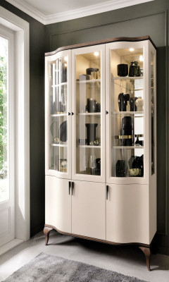 Wunnzëmmer Miwwel Set - Kommod Baraschaf Vitrine 3tlg. Set Design