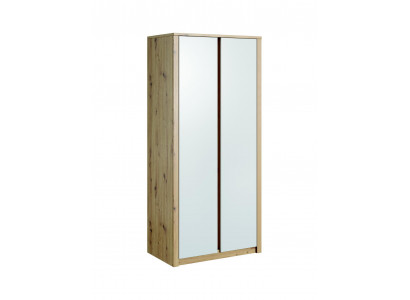 Kleederschaf Holzschaf Modern Schlofkummer Schiefser Holz Miwwele Ariichtung