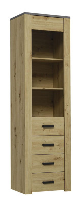 Iesszëmmer Schaf Steevitrine Regal Vitrinen Vitrine XL-W1D Holz Modern Schaf
