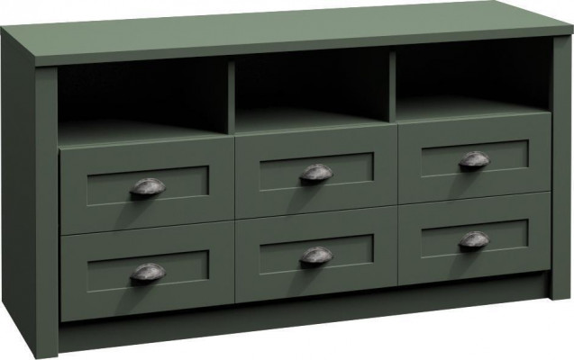 Büroschaf Holzkëscht Landhaus Schräin RTV Sideboard Sideboard