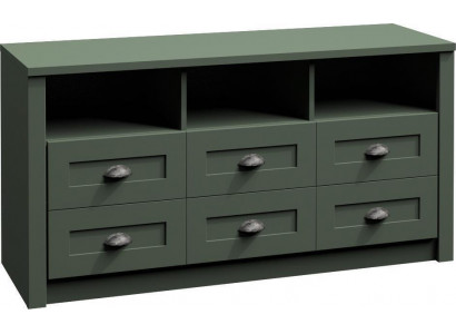 Büroschaf Holzkëscht Landhaus Schräin RTV Sideboard Sideboard