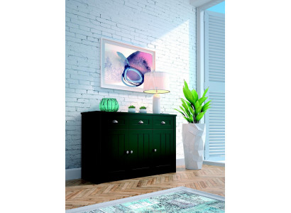 Landhaus Gréng Kommoden aus Holz Sideboard Anrichte Héichschaf Kommode Anrichte