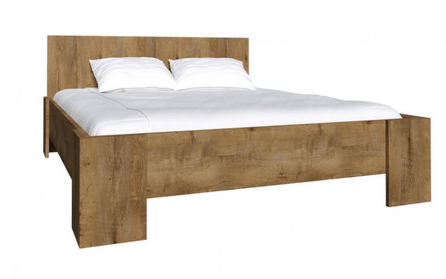 Schlof Zëmmer Holz Luxus Design Bett Polster Duebel Hotel Better Koppel 180x200cm