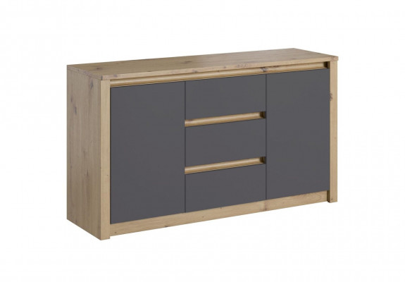 Wunnzëmmer Regal Holz Luxus Designer Komod Anrichte Säit Low Board Komod