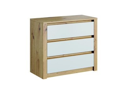 Kommode Miwwel Schaf Säitebrett Niddregt Bord Kommoden Ariichtung Schief Holz Nei