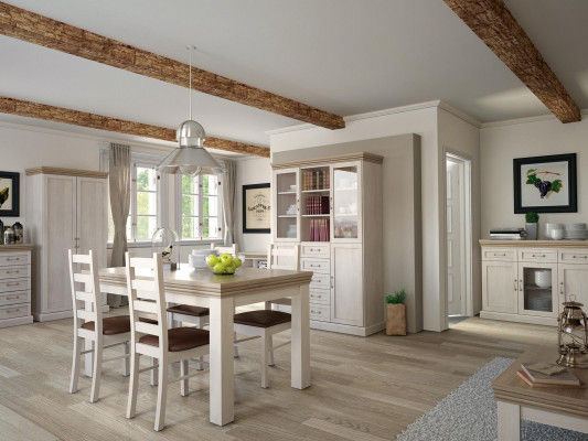 Wunnzëmmer Dësch Säitentisch Klassesch Echt Holz Coffisdësch Handaarbecht Sofa Dëscher