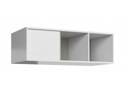 Modern Ofleebléck fir Wunnzëmmer Regal Holz Bicher Wandregal Nei Siena Mati