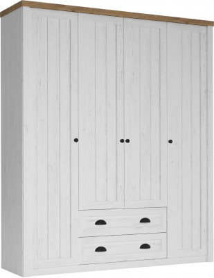 Moderne Stil Kleederschaf Schaf Holz Garderob Schlofzëmmer Artdéco