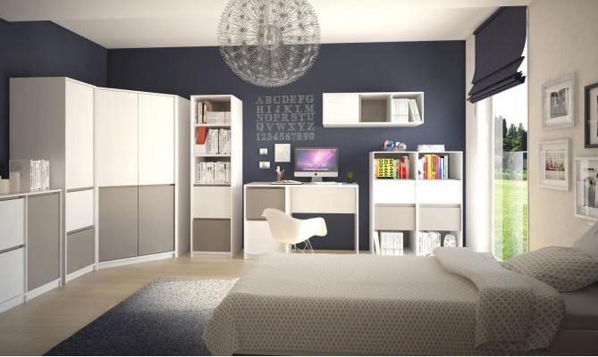 Modern Schief Schafschränk Holzschafschränk Eckschafschränk Kleederschafschränk Holzschafschränk Miwwelen