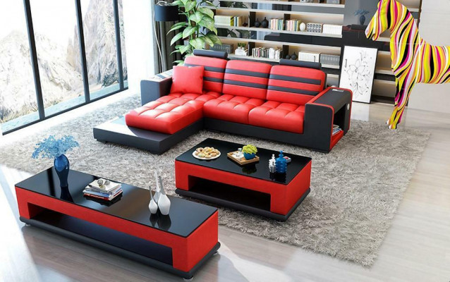 Eckcouch Polster Set Wunnlandschaft L Form Designer Sofa Canapé Eckcouch Luxus