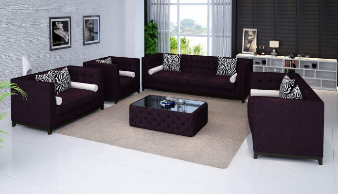 Soffagarnitur Liedersofa Sofa Couchen Sessler Set Sofa Këssen Couch 4tlg Fotell