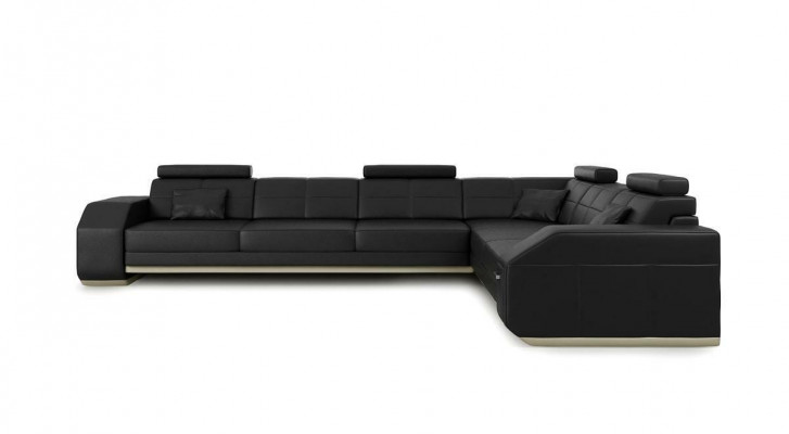 Canapé Eckecksofa Lieder Textil Polster Garnitur Designer Sofa Wunnlandschaft