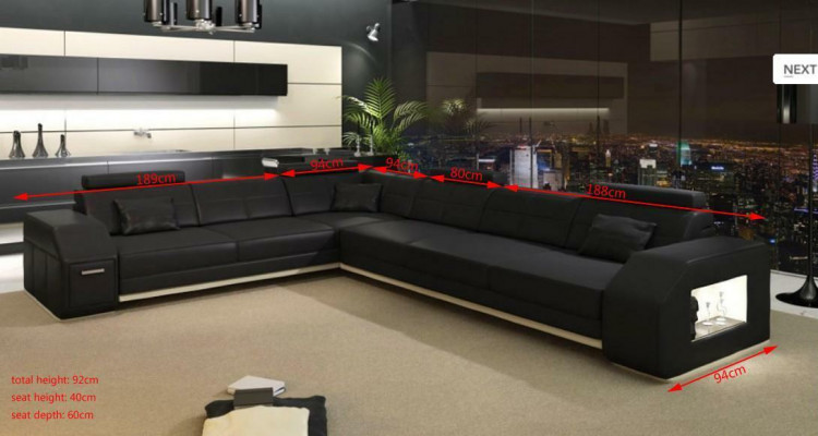 Canapé Eckecksofa Lieder Textil Polster Garnitur Designer Sofa Wunnlandschaft