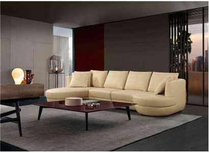 Ledersofa Canapé Sofagarnitur Nei Eckssofa Eck Garnitur Design Modern