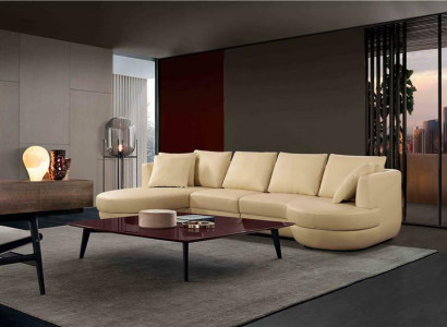 Ledersofa Canapé Sofagarnitur Nei Eckssofa Eck Garnitur Design Modern