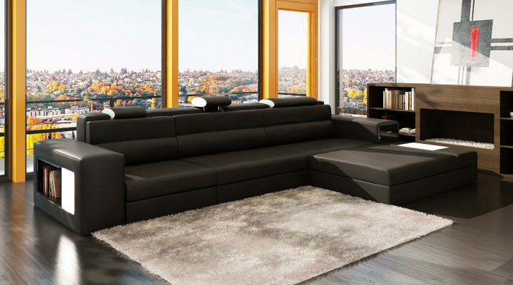Eckeg Sofa Lieder Sofa Wunnlanschaft L Form Sofa Deko Kanapee Polster Sëtz Eck