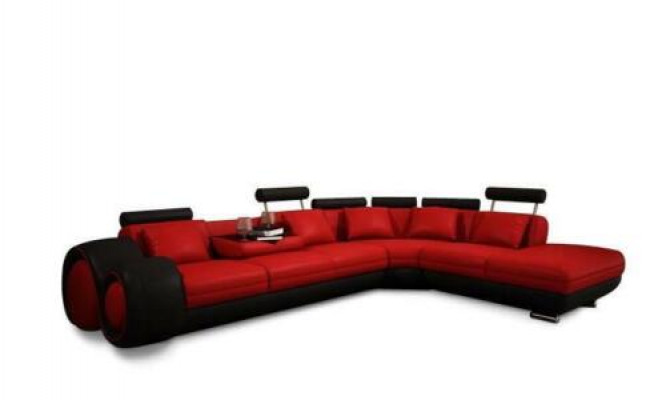 Eckcouch Canapé Couchage Polster Ecken Landschaft Lieder Canapé Garnitur L-Form