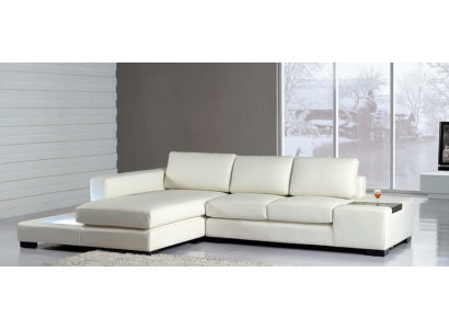 L-Form Sofa Canapé Polster Garnitur Design Wunnlandschaft Eckcanapé Lieder