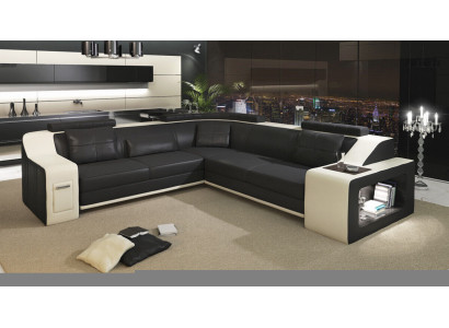 Eckcouch Sofa Polster Canapé Wunnlandschaft L Form Canapéen Sofae