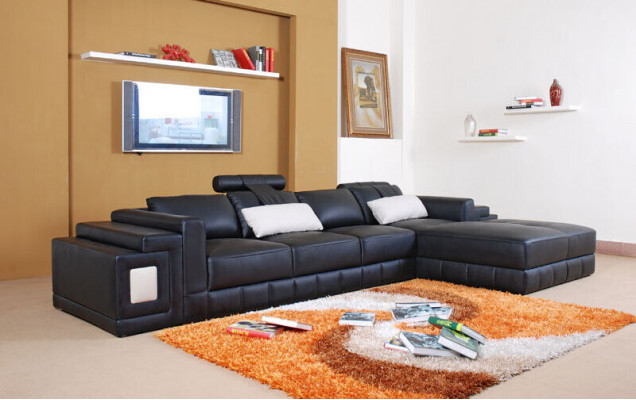 Eckcouch aus Lieder, Couch, Polster, Eck-Wunnlandschaft, Sëtz-Garnitur, L-Form.