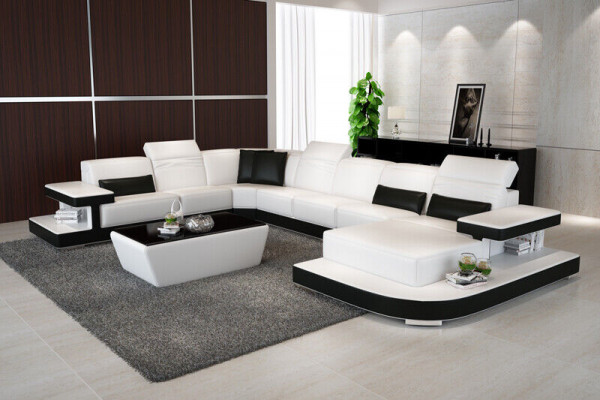 Wunnlandschaft Eckgarnitur Ecksofa Polster Garnitur Sofas Couchen nei