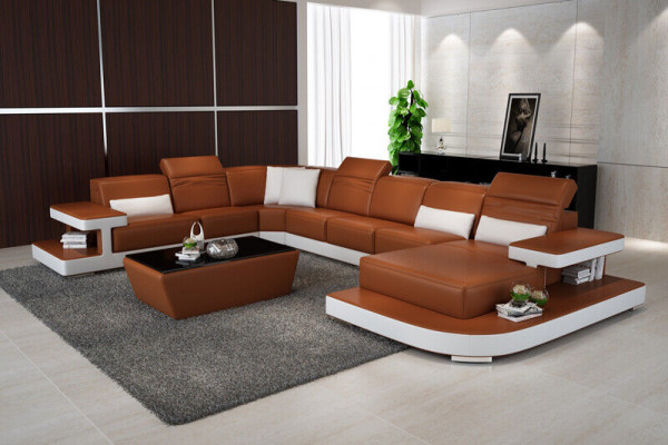 Wunnlandschaft Eckgarnitur Ecksofa Polster Garnitur Sofas Couchen nei