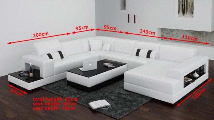 Eckcouch Canapé Sofa Polster Deko Wunnlandschaft Lieder Eck Canapéen Garnitur