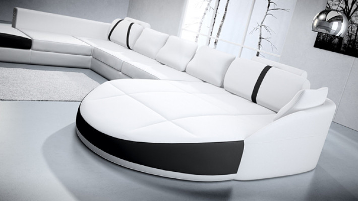 Wunnlandschaft Canapé Ecke Garnitur U Form Sofa Eckcanapé Ecksofa Garnitur