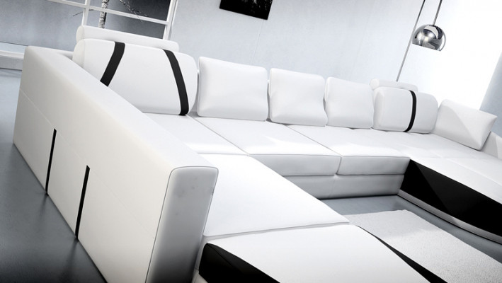 Wunnlandschaft Canapé Ecke Garnitur U Form Sofa Eckcanapé Ecksofa Garnitur